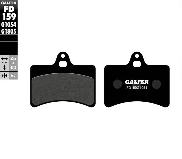 Galfer Bremseklosser, Semi-metall 