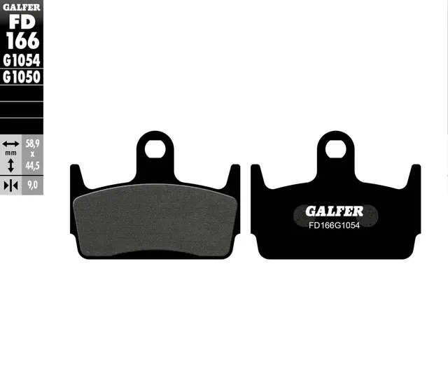 Galfer Bremseklosser, Semi-metall 
