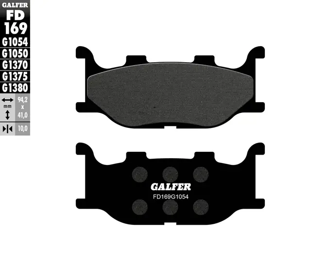 Galfer Bremseklosser, Semi-metall 