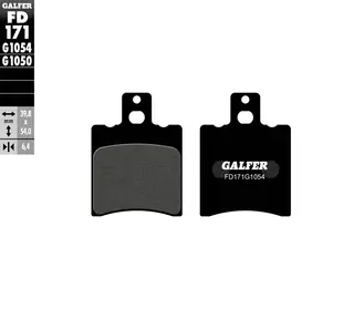 Galfer Bremseklosser, Semi-metall