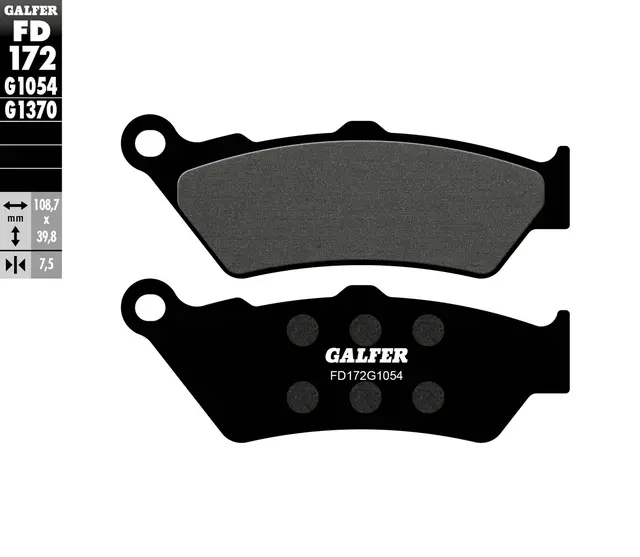 Galfer Bremseklosser, Semi-metall 
