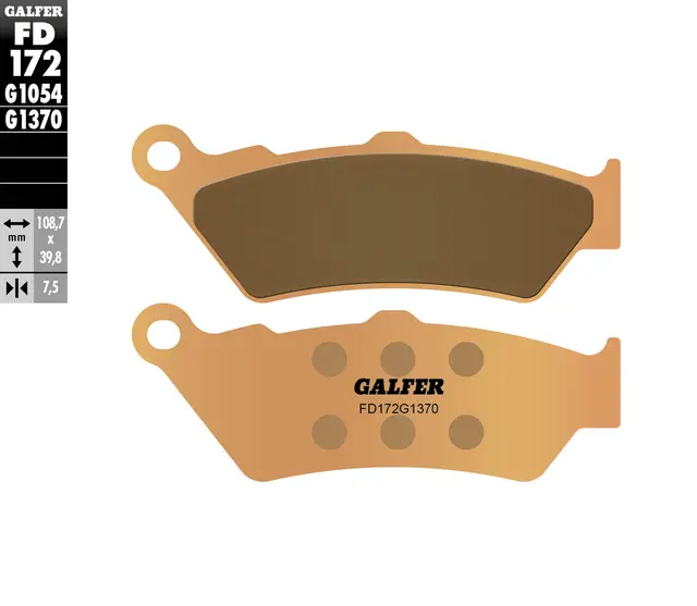 Galfer Bremseklosser, Sinter, Gate 