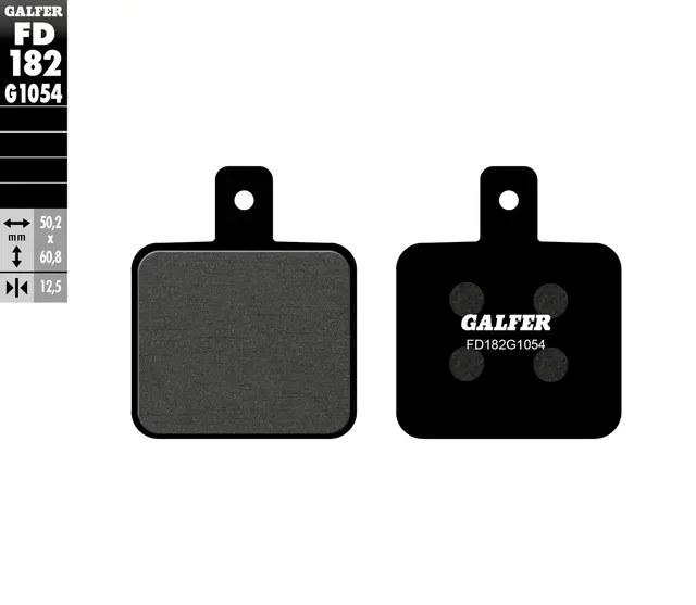Galfer Bremseklosser, Semi-metall 