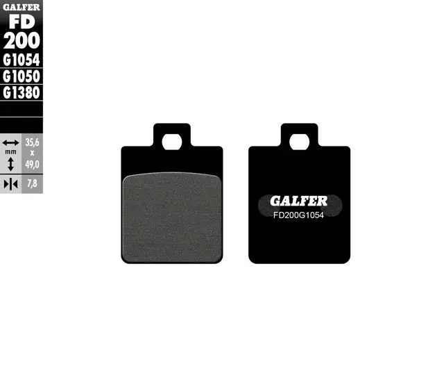 Galfer Bremseklosser, Semi-metall 