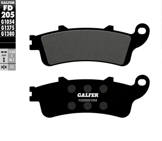 Galfer Bremseklosser, Semi-metall