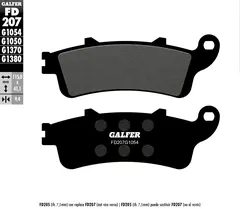 Galfer Bremseklosser, Semi-metall