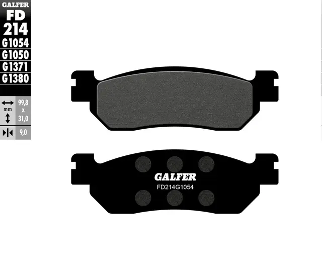 Galfer Bremseklosser, Semi-metall 