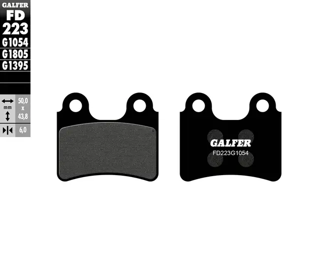 Galfer Bremseklosser, Semi-metall 
