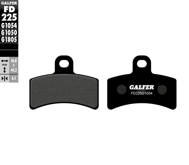 Galfer Bremseklosser, Semi-metall 