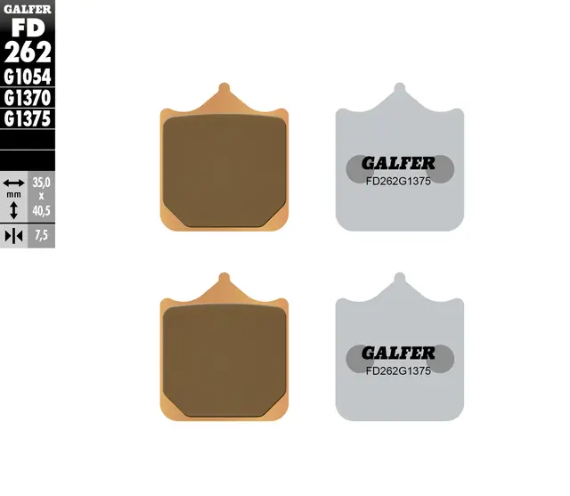 Galfer Bremseklosser, Sinter, Sport 