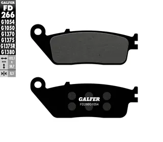 Galfer Bremseklosser, Semi-metall