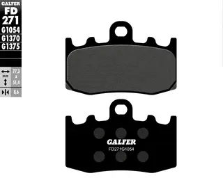 Galfer Bremseklosser, Semi-metall