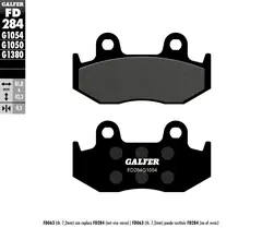 Galfer Bremseklosser, Semi-metall Raptor, Bak