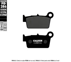 Galfer Bremseklosser, Semi-metall