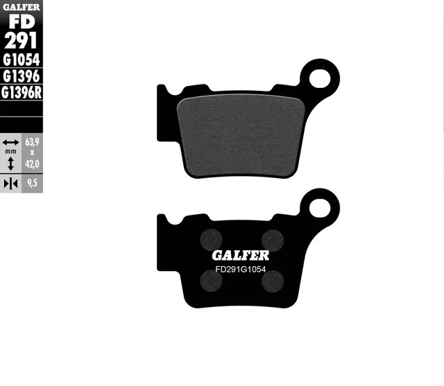 Galfer Bremseklosser, Semi-metall 