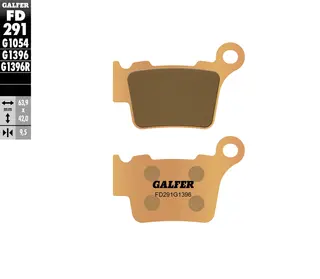 Galfer Bremseklosser, Sinter, Off-Road Kvalitet for off-road/racing-bruk
