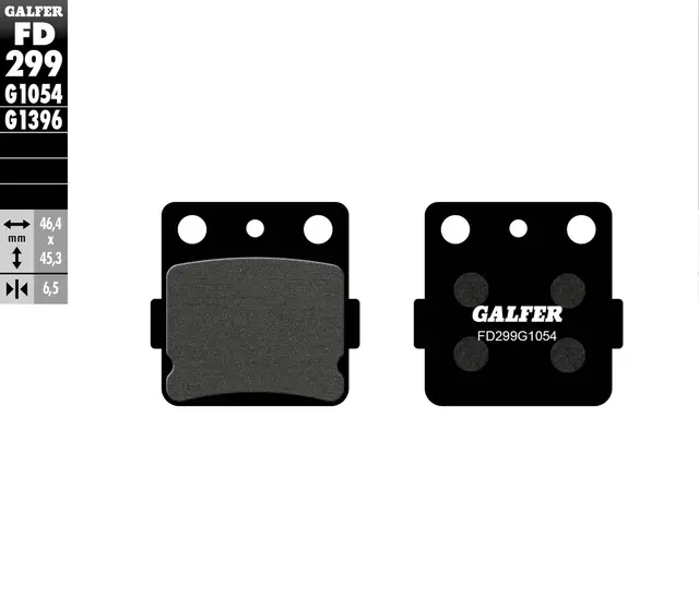 Galfer Bremseklosser, Semi-metall 