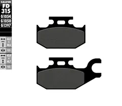 Galfer Bremseklosser, Semi-metall