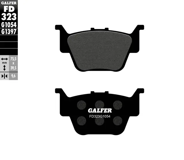 Galfer Bremseklosser, Semi-metall 