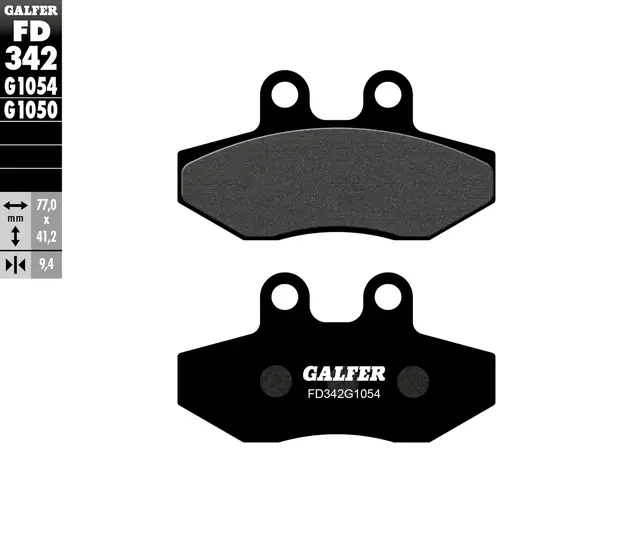 Galfer Bremseklosser, Semi-metall 