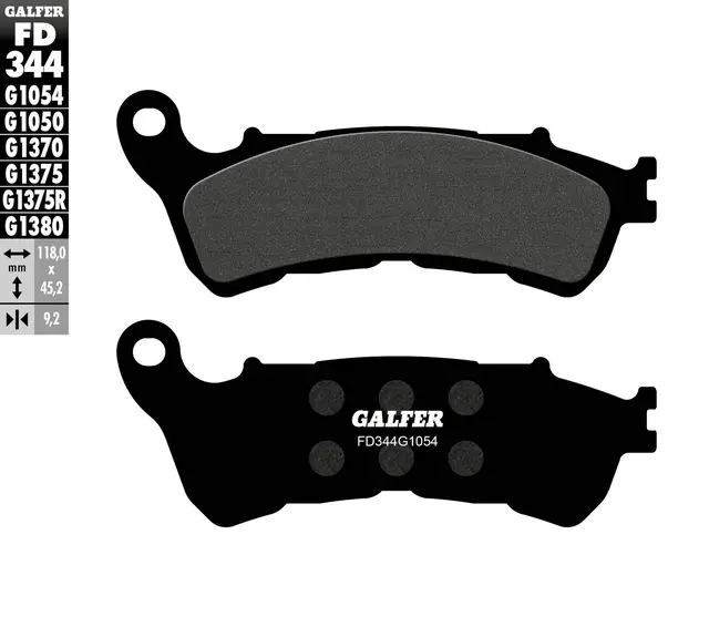 Galfer Bremseklosser, Semi-metall 