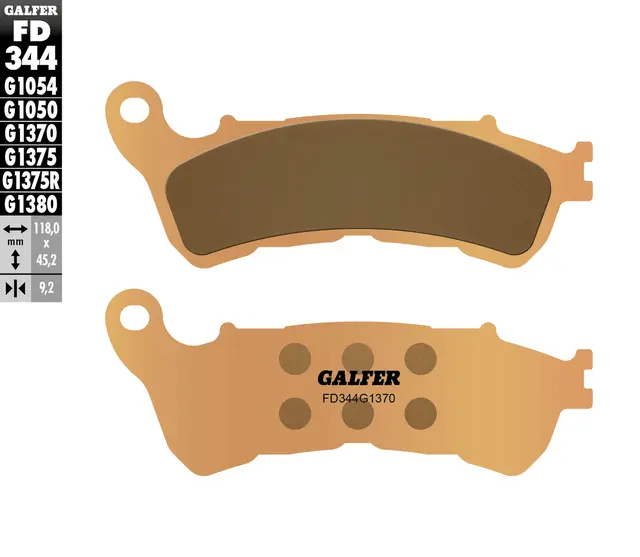 Galfer Bremseklosser, Sinter, Gate 
