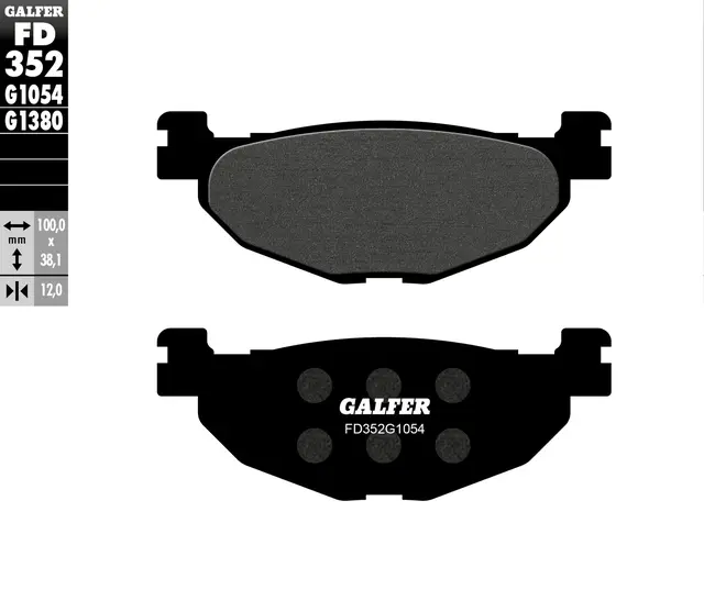 Galfer Bremseklosser, Semi-metall 
