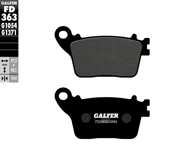 Galfer Bremseklosser, Semi-metall 