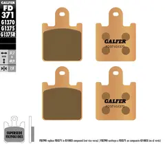 Galfer Bremseklosser, Sinter, Gate