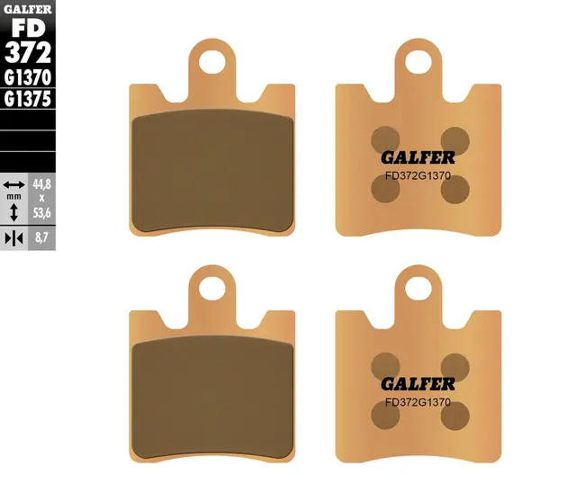 Galfer Bremseklosser, Sinter, Gate 