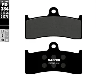 Galfer Bremseklosser, Semi-metall
