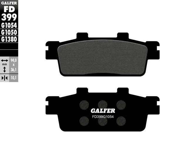 Galfer Bremseklosser, Semi-metall 