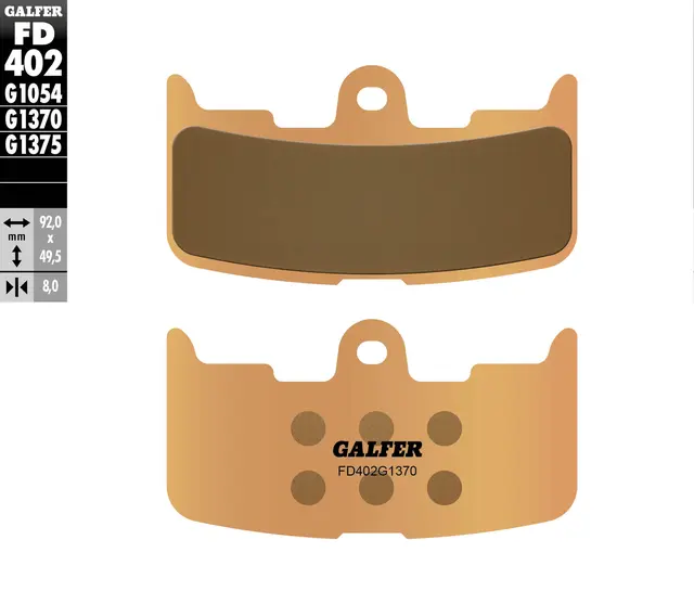 Galfer Bremseklosser, Sinter, Gate 