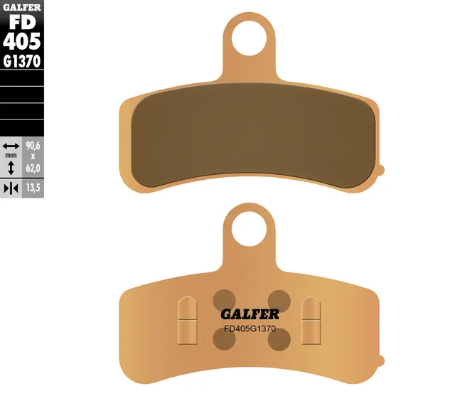 Galfer Bremseklosser, Sinter, Gate 
