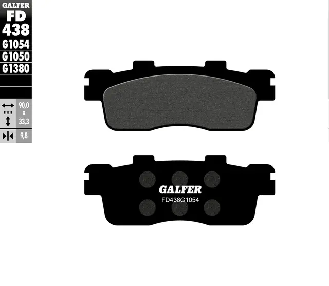 Galfer Bremseklosser, Semi-metall 