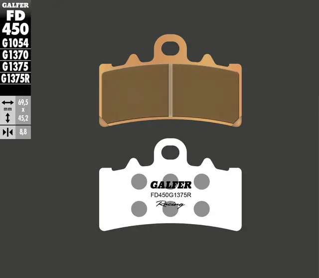 Galfer Bremseklosser, Sinter Sport, Racing 
