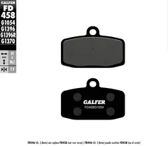 Galfer Bremseklosser, Semi-metall