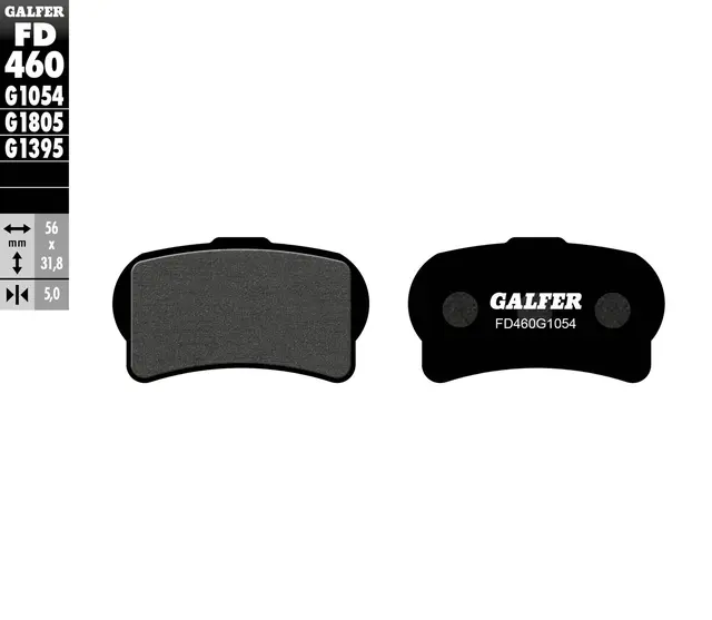 Galfer Bremseklosser, Semi-metall 