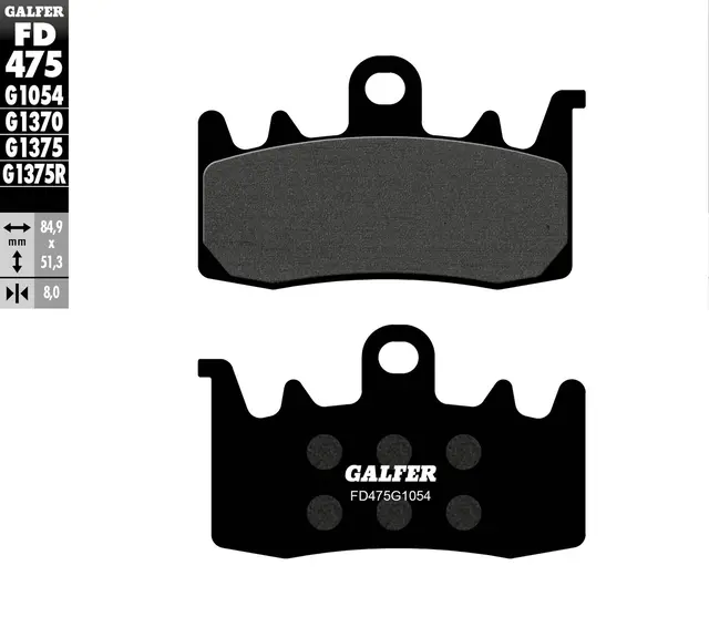 Galfer Bremseklosser, Semi-metall 