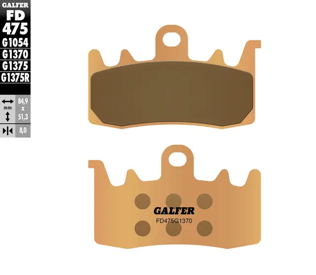 Galfer Bremseklosser, Sinter, Gate 
