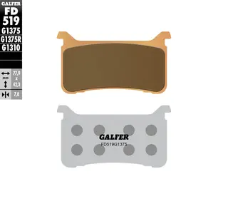 Galfer Bremseklosser, Sinter, Sport