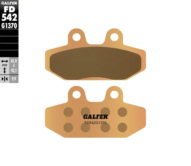 Galfer Bremseklosser, Sinter, Gate 