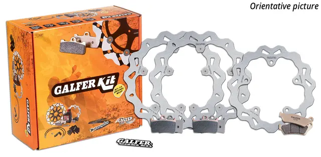 Galfer Sett - BMW R 1200 GS LC Front, Oversize (2013-) 