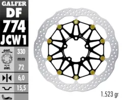 Galfer Bremseskive W Floatech Racing330X6mm