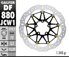 Galfer Bremseskive W Floatech Racing320X5.5mm