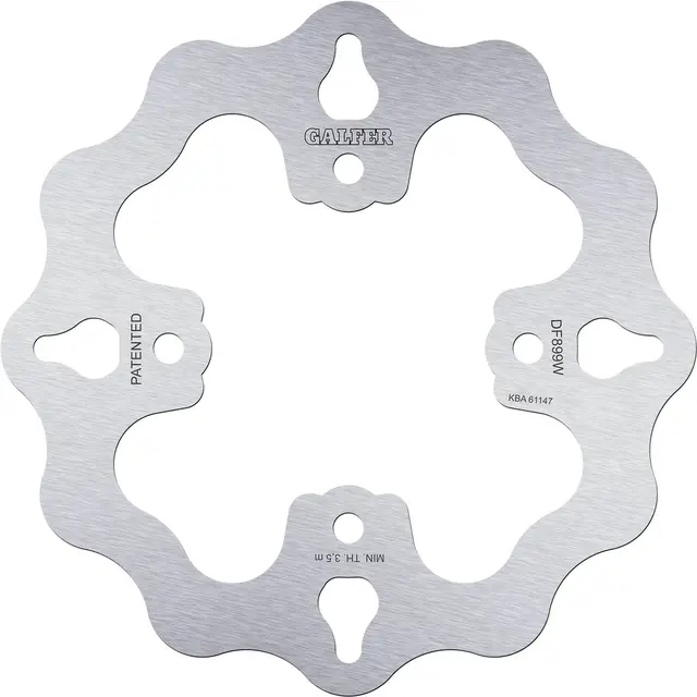 Galfer Bremseskive, W, Fast, 196x4mm 