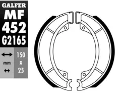 Galfer Bremsesko, MF - GZ 452-Yamaha