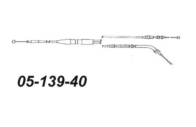 Gasswire Ski-Doo Enkel Inj. 414512300 