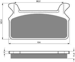 Goldfren Bremseklosser - Harley Davidson Kvalitetsklosser for de fleste forhold