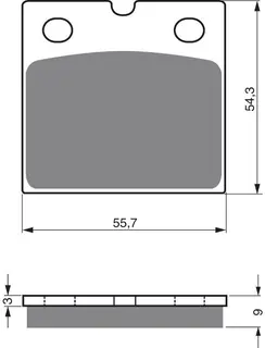 Goldfren Bremseklosser - BMW/Ducati+ Klosser front